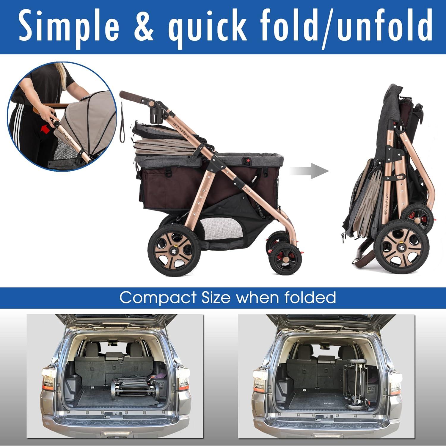 Why We Love the Titan-HD⁤ Pet ⁣Stroller: Spacious, Strong, and‍ Smart
