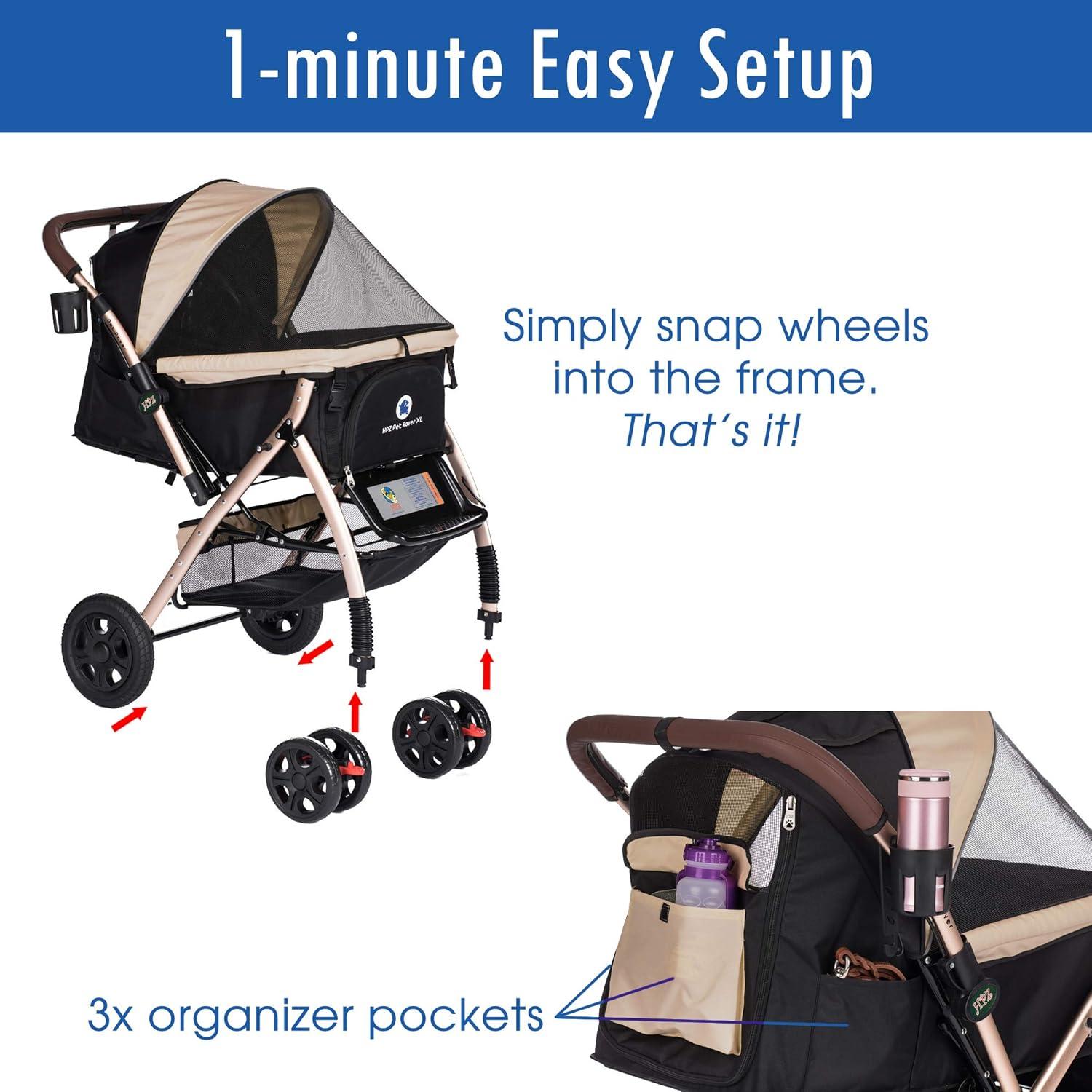 Why We Trust the XL ⁤Extra-Long ‍Pet Stroller for Every Adventure